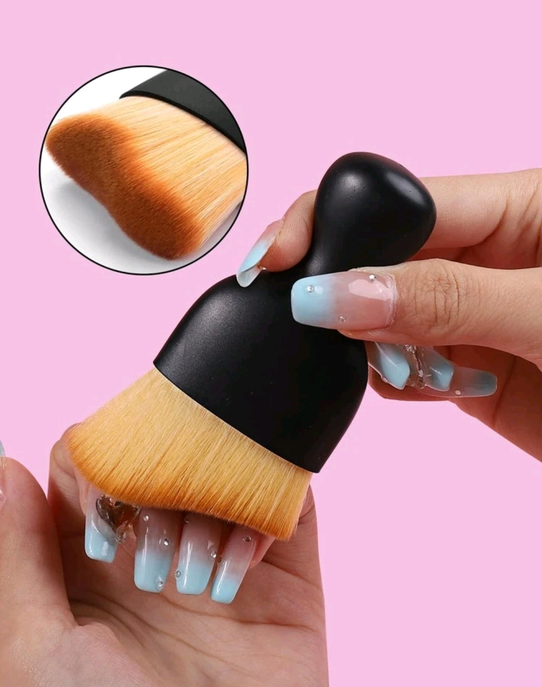 1Pc Thick Multifunctional Nail Brush