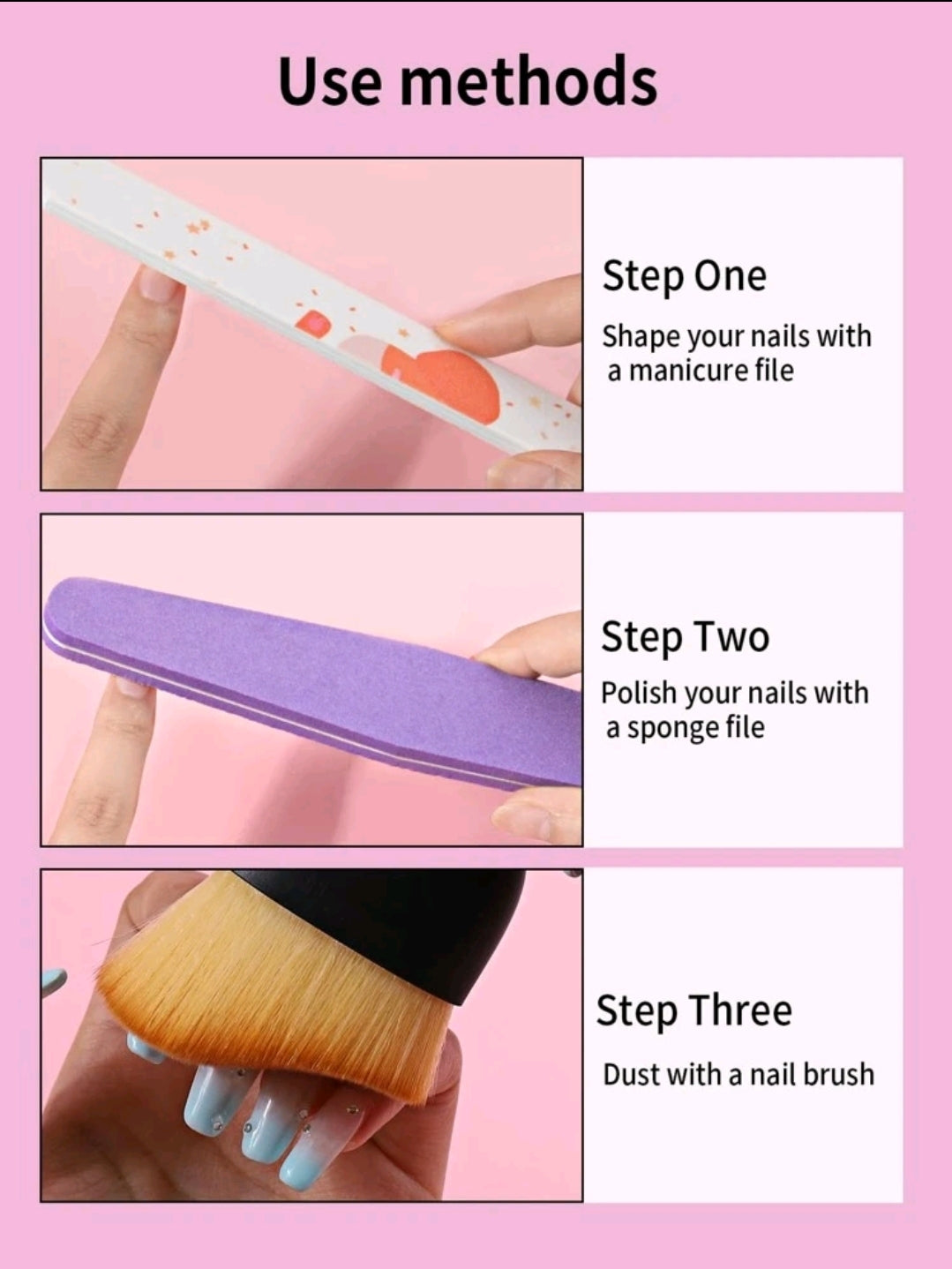 1Pc Thick Multifunctional Nail Brush