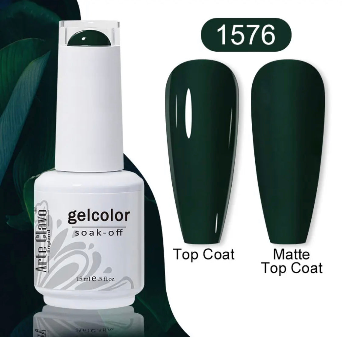 {{ GelPolish_USA }} {{ magnetic_gelpolish}} 1576 {{ Gelpolish_usa}} {{ Gel_polish}} GelColor 15ML - UV Gelish - 1576 - {{ UV_Drying_machine}} - {{ Powerful_LED_Nail_Dryer}} {{ Gelish }} {{Gel_nail_polish}} {{ Orly}}