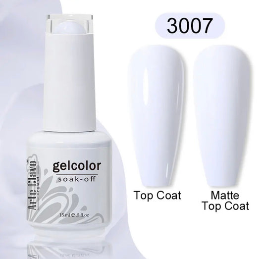 White GelColor 15ML - UV Gelish - 3007