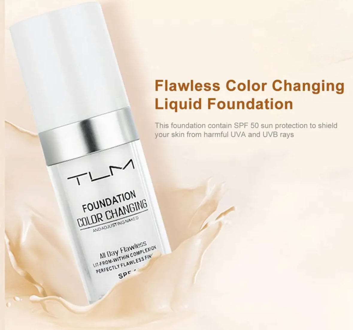 Color Changing Foundation
