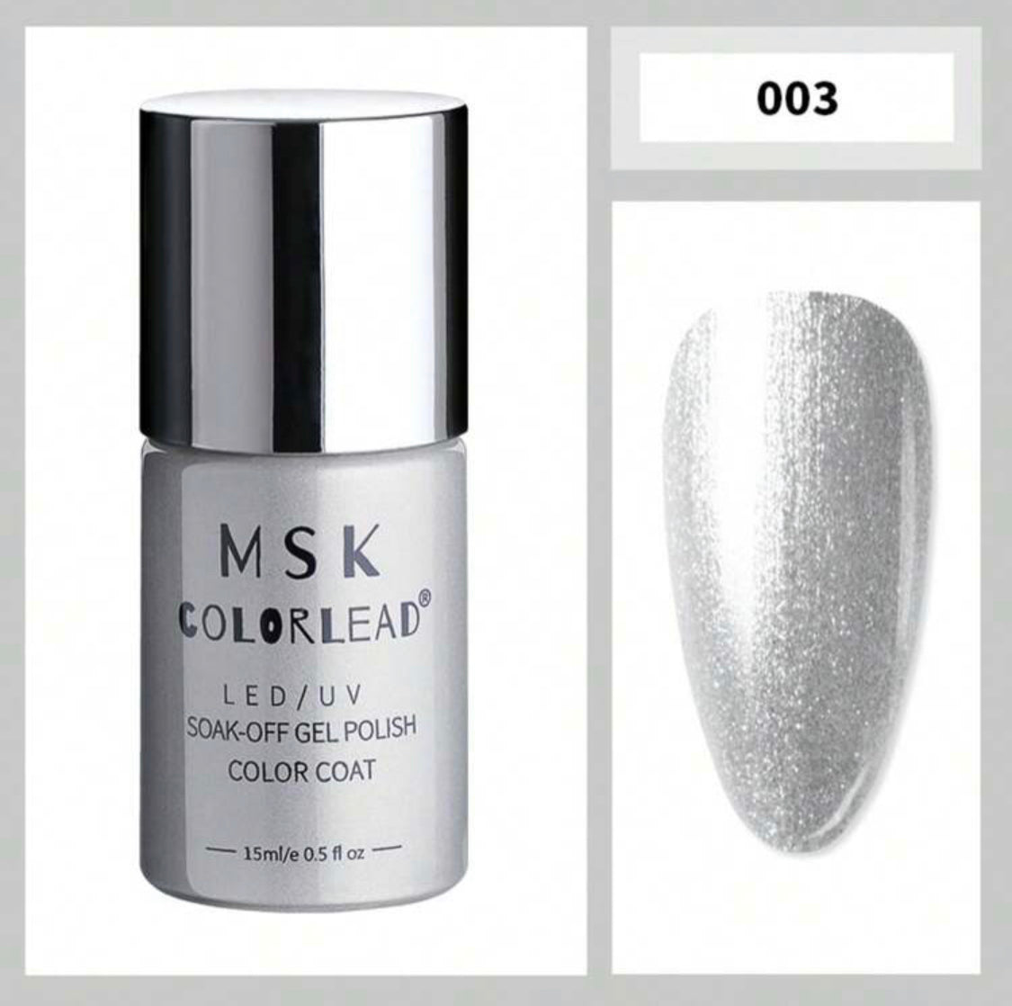 MSK COLORLEAD Gel Nail Polish 15ml