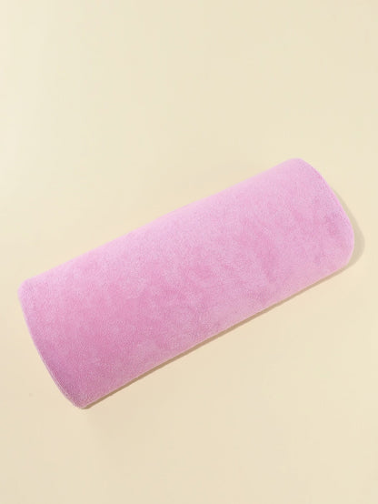 1pc Hand Cushion, Nail Art Soft Pillow Black & Pink
