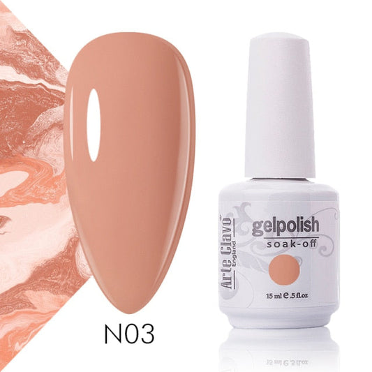 GelColor Nail Polish 15ML - Nude Series - N03