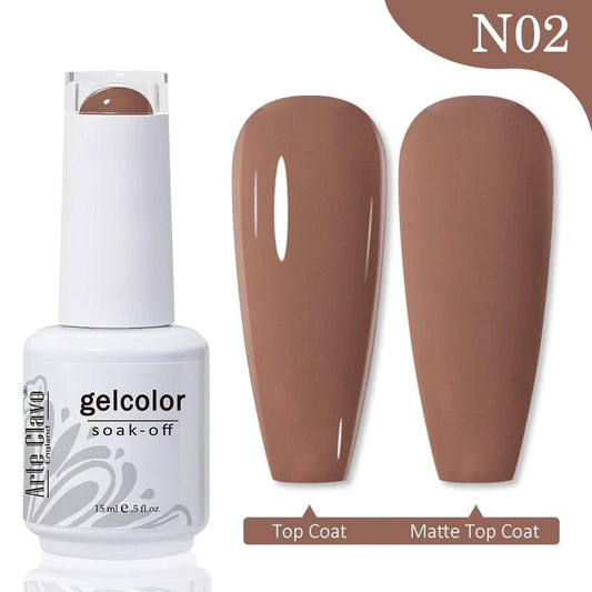 GelPolish Nail Polish 15ML - Nude Series - N02
