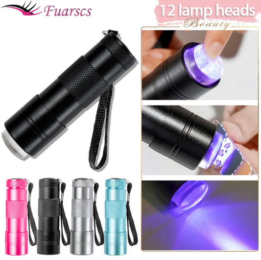2 in 1 UV/LED Nail Dryer Flashlight & Stamper