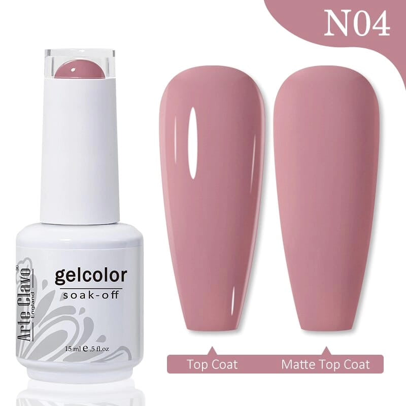 GelColor Nail Polish 15ML - Nude Series - N04