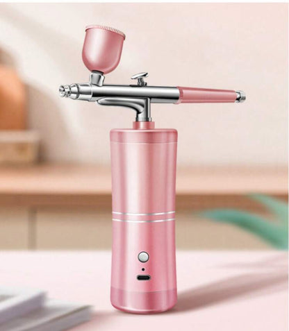 Ombre Airbrush With Compressor Gun - Pink