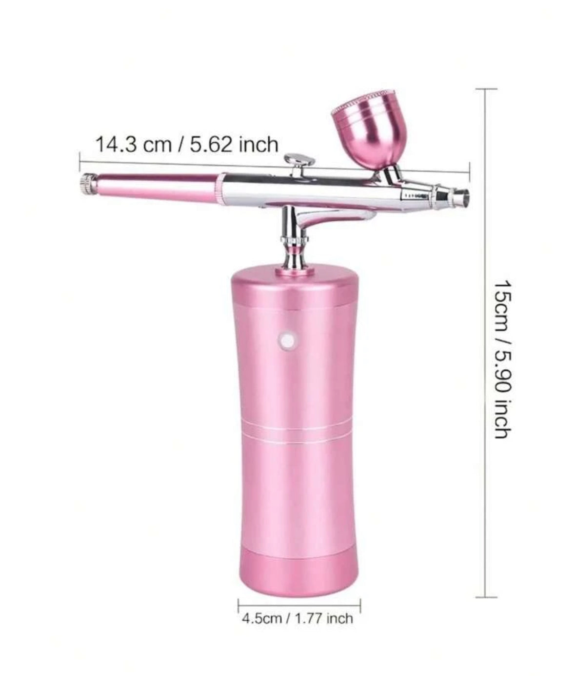 Ombre Airbrush With Compressor Gun - Pink