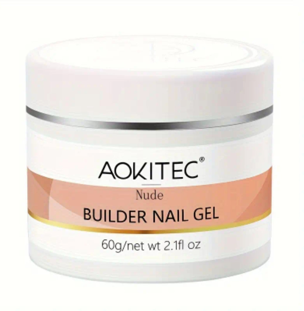 Aokitec Self Leveling Gel Nail Builder - 60g