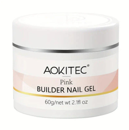 Aokitec Self Leveling Gel Nail Builder - 60g