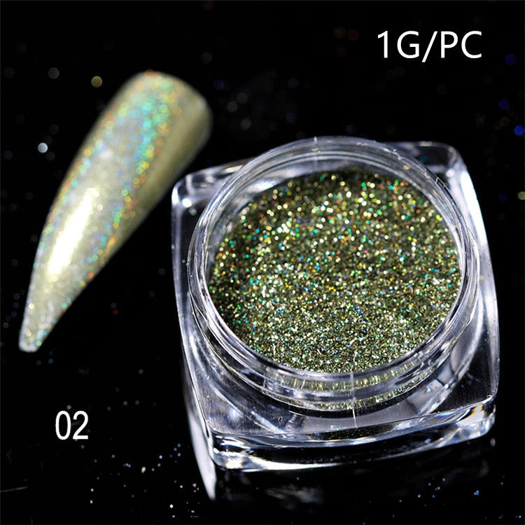 Holographic Powder Chrome